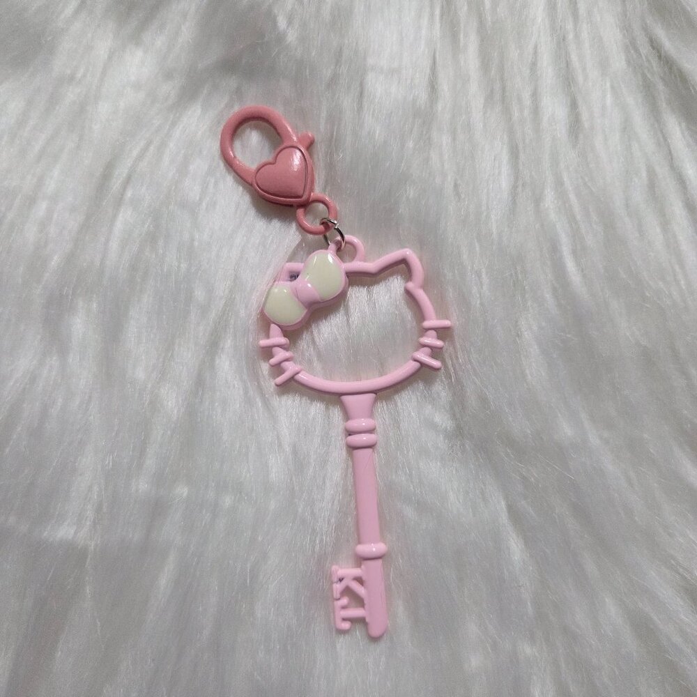 Hello Kitty Key Design Keychain